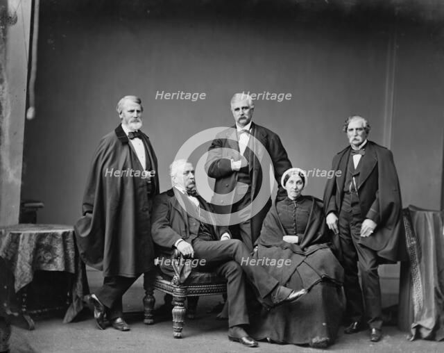 James G. Berret, Mayor of Washington & group, between 1865 and 1880. Creator: Unknown.