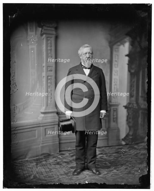 James G. Blaine of Maine, 1865-1880. Creator: Unknown.