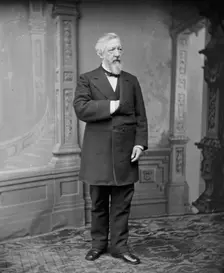 James G. Blaine of Maine, between 1865 and 1880. Creator: Unknown