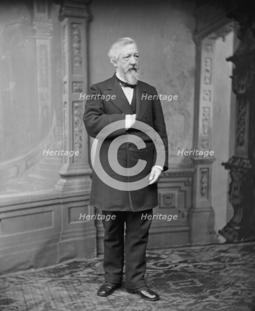 James G. Blaine of Maine, between 1865 and 1880. Creator: Unknown.