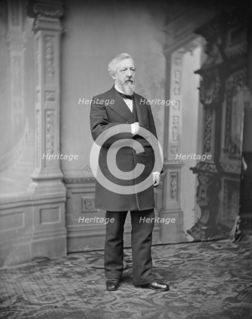 James G. Blaine of Maine, between 1865 and 1880. Creator: Unknown.