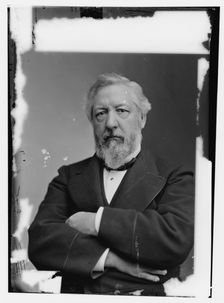 James G. Blaine of Maine, Secty of State, between 1870 and 1880. Creator: Unknown