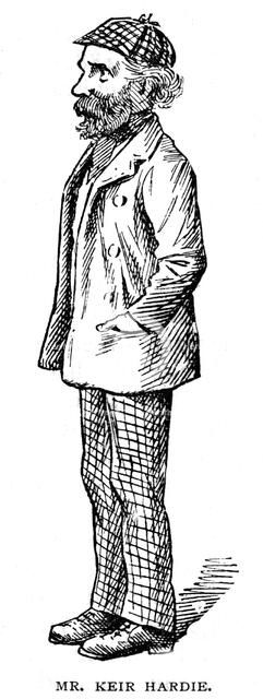 (James) Keir Hardie, Scottish-born British trade unionist and Labour politician, 1903. Artist: Unknown