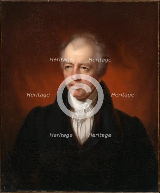 James Kent, c. 1835. Creator: Rembrandt Peale.