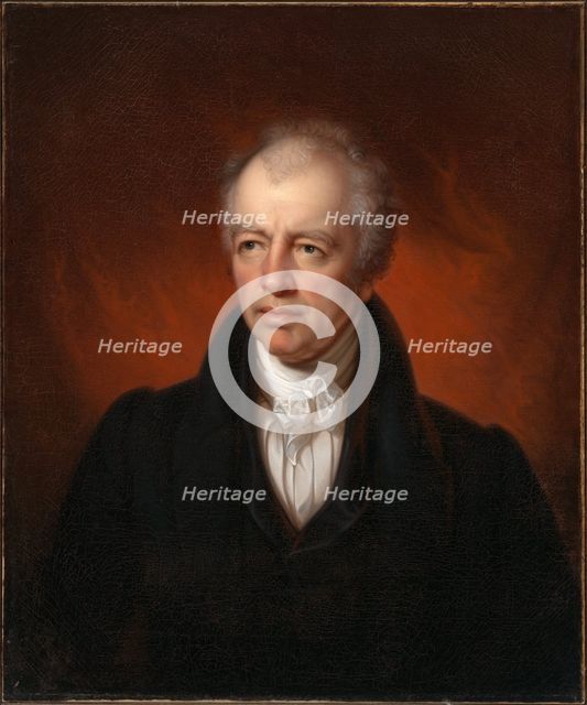 James Kent, c. 1835. Creator: Rembrandt Peale.
