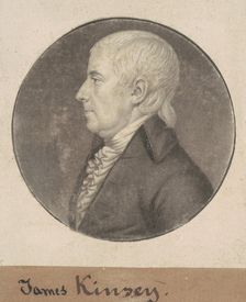 James Kinsey, 1807. Creator: Charles Balthazar Julien Févret de Saint-Mémin