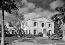 James H. Bereman, residence at 6650 Roxbury Ln., LaGorce Island, Miami Beach, Florida, 1940. Creator: Gottscho-Schleisner, Inc