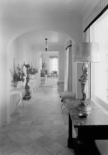 James H. Bereman, residence at 6650 Roxbury Ln., LaGorce Island, Miami Beach, Florida, 1940. Creator: Gottscho-Schleisner, Inc