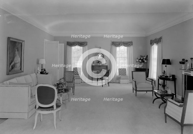 James H. Bereman, residence at 6650 Roxbury Ln., LaGorce Island, Miami Beach, Florida, 1940. Creator: Gottscho-Schleisner, Inc.
