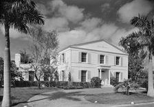 James H. Bereman, residence at 6650 Roxbury Ln., LaGorce Island, Miami Beach, Florida, 1940. Creator: Gottscho-Schleisner, Inc
