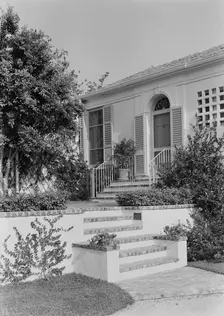 James H. McGraw, Jr., residence in Hobe Sound, Florida, 1941. Creator: Gottscho-Schleisner, Inc