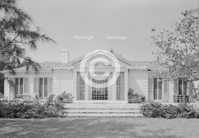 James H. McGraw, Jr., residence in Hobe Sound, Florida, 1941. Creator: Gottscho-Schleisner, Inc.