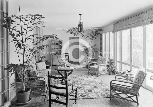 James H. McGraw, Jr., residence in Hobe Sound, Florida, 1941. Creator: Gottscho-Schleisner, Inc.