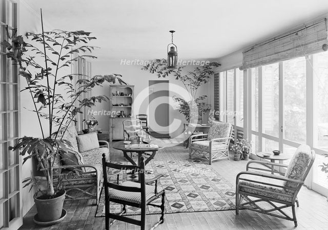 James H. McGraw, Jr., residence in Hobe Sound, Florida, 1941. Creator: Gottscho-Schleisner, Inc.