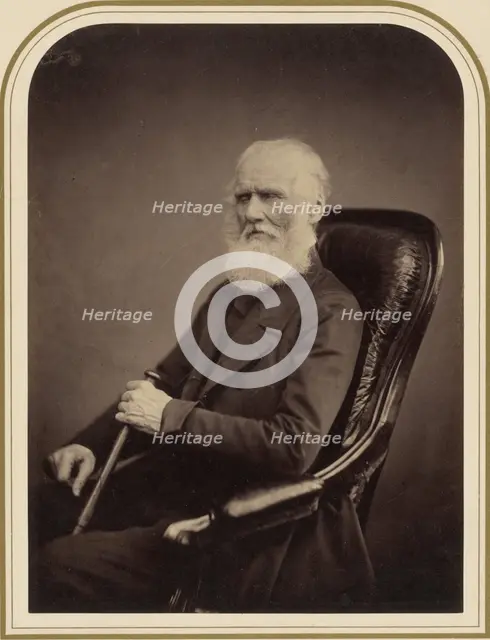 James Holman/The Blind Traveler, about 1855. Creator: Maull & Polyblank.