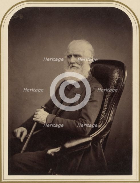 James Holman/The Blind Traveler, about 1855. Creator: Maull & Polyblank.