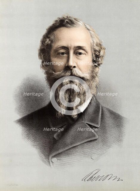 James Hamilton, 1st Duke of Abercorn (1811-1885), British courtier and statesman, c1880. Artist: Unknown