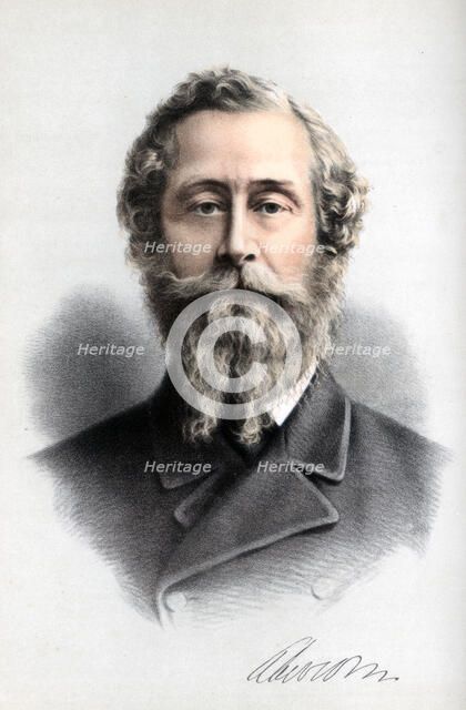 James Hamilton, 1st Duke of Abercorn, British Conservative politician, c1890.Artist: Cassell, Petter & Galpin