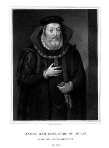 James Hamilton, 2nd Earl of Arran, Scottish nobleman, (1826).Artist: W Holl