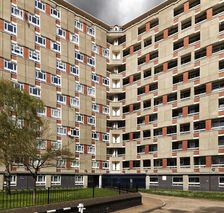 James Hammett House, Dorset Estate, Diss Street, Bethnal Green, Tower Hamlets, London, 2013. Artist: James O Davies