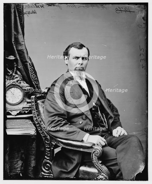James Harvey Slater of Oregon, between 1860 and 1875. Creator: Unknown.