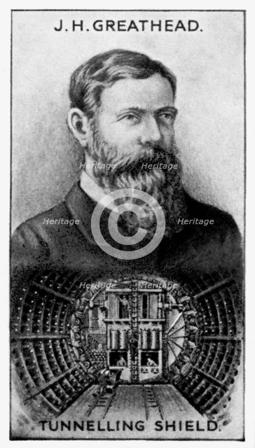 James Henry Greathead, British engineer, (1934). Artist: Unknown