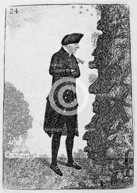 James Hutton, Scottish geologist, 1787 (1877). Creator: Unknown.