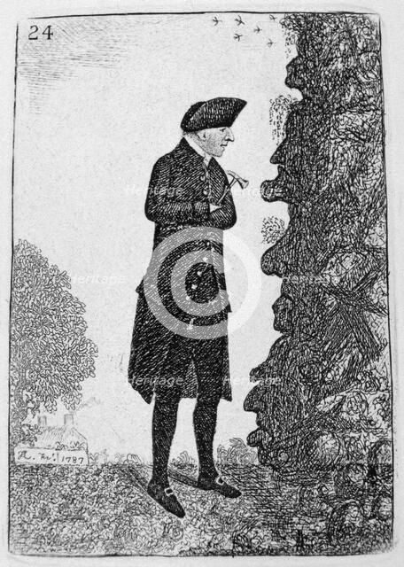 James Hutton, Scottish geologist, 1787 (1877). Artist: Unknown