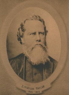 James Hudson Taylor (1832-1905), British Protestant Christian missionary to China, c1910s