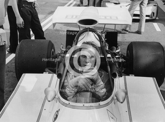 James Hunt in Hesketh March 731, c1973-c1974. Artist: Unknown