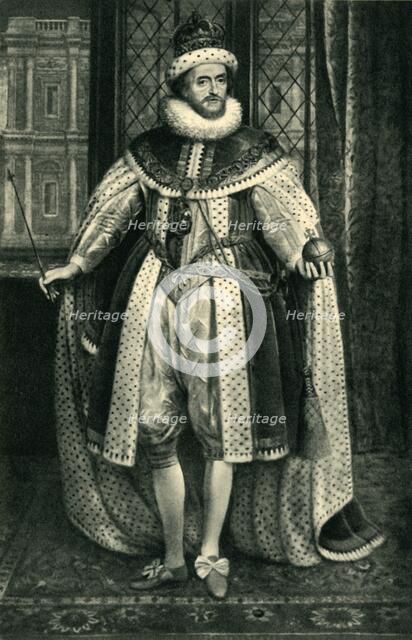 James I, 1620, (1943).  Creator: Unknown.