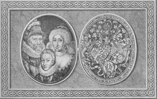 James I Anne of Denmark and Henry, Prince of Wales 1612, (1904). Artist: Simon de Passe