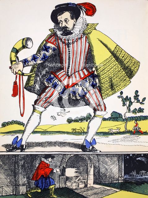 James I, King of Great Britain and Ireland from 1603, (1932). Creator: Rosalind Thornycroft.