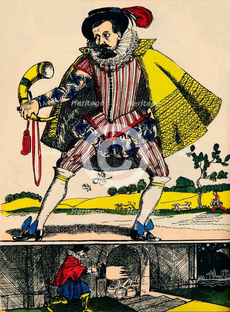 James I, King of Great Britain and Ireland from 1603, (1932). Artist: Rosalind Thornycroft.