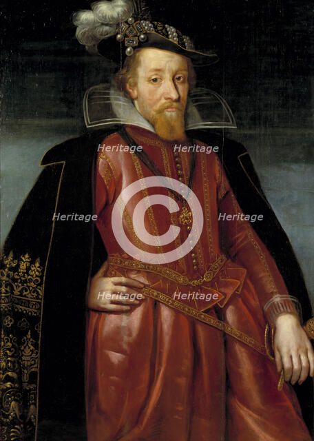 James I of England (1566-1625), c1603. Creator: John de Critz the Elder.