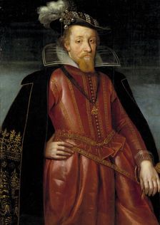 James I of England (1566-1625), c17th century. Creator: John de Critz the Elder