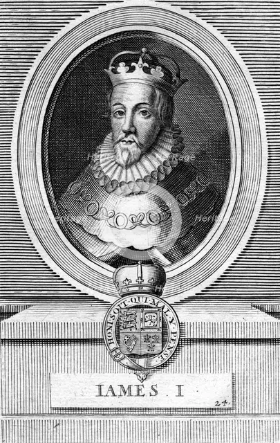 James I of England. Artist: Unknown
