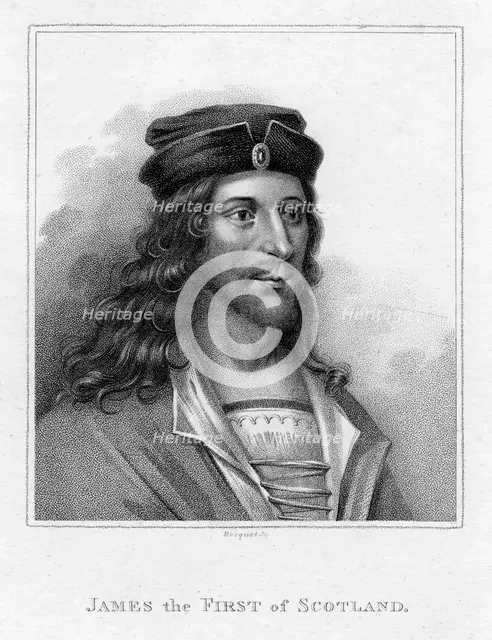 James I of Scotland. Artist: Unknown