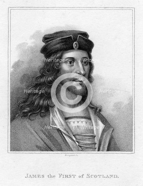 James I of Scotland. Artist: Unknown