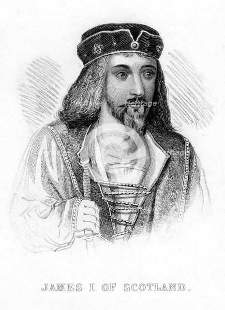 James I of Scotland. Artist: Unknown
