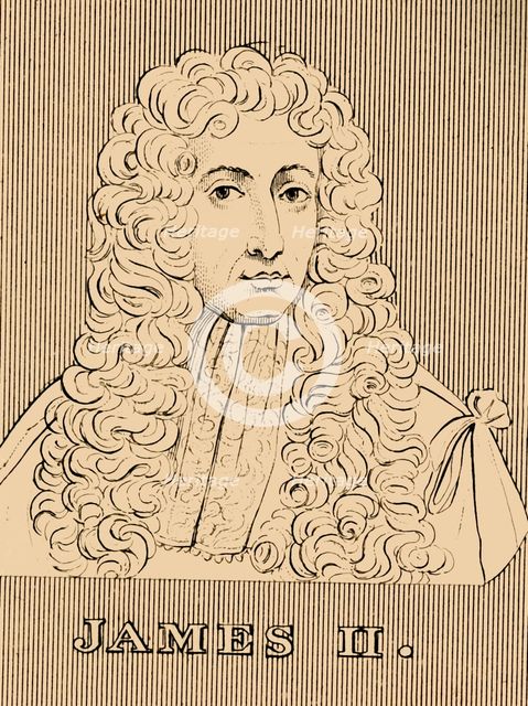 'James II', (1633-1701), 1830. Creator: Unknown.