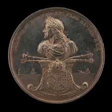 James II, 1633-1701, King of England 1685-1688 [obverse], 1685. Creator: Reinier Arondeaux