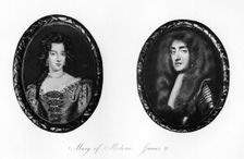 James II and Mary of Modena, (1907)