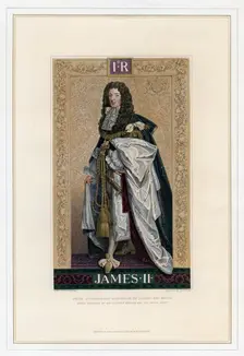 James II, King of England, Scotland and Ireland. Artist: T Brown