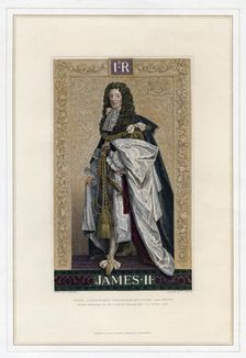 James II, King of England, Scotland and Ireland. Artist: T Brown