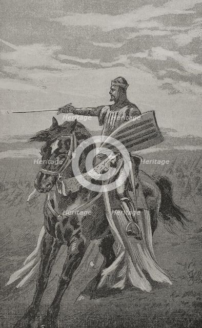 James II of Aragon, so-called "the Just" (1267-1327), 1890. Creator: Unknown.