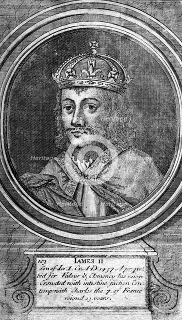 James II of Scotland. Artist: Unknown