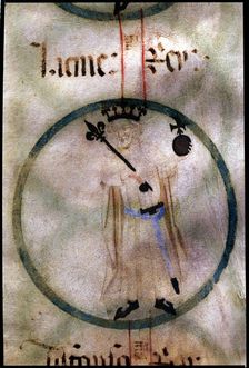 James II The Just (1264-1327), king of Aragón and Catalonia, son of Pedro III of Aragon and Con…