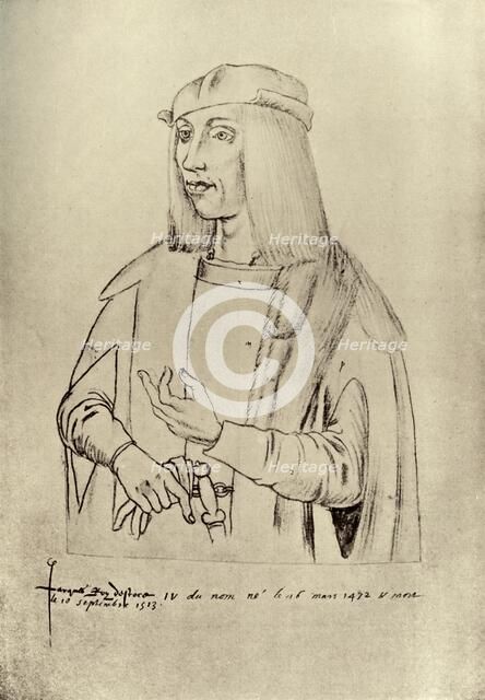 'James IV, King of Scotland', (1909). Artist: Jacques Leboucq.