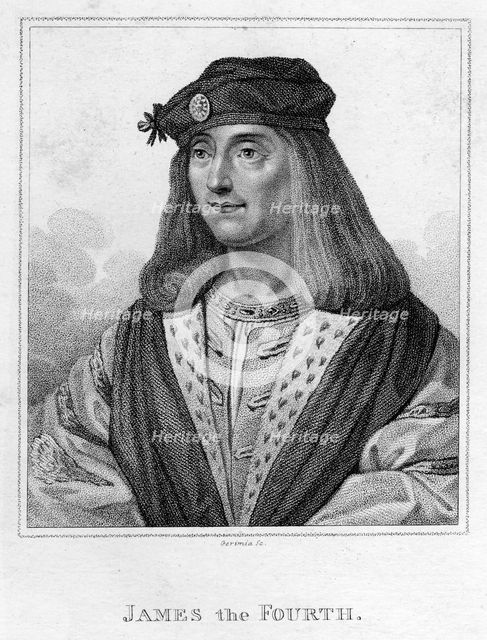 James IV of Scotland.Artist: Gerimia
